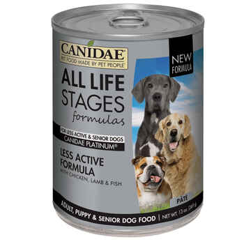 Canidae All Life Stages Less Active Chicken, Lamb & Fish Formula Wet Dog Food 13 oz Cans - Case of 12 product detail number 1.0