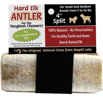 Elk Antlers for Dogs 4" Split Chew product detail number 1.0
