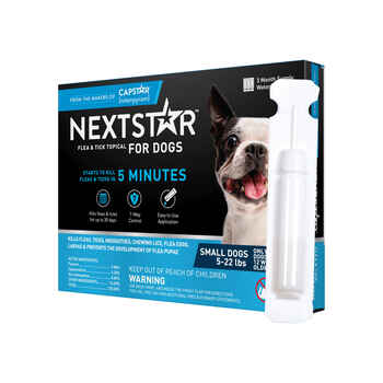 Nextstar Flea and Tick Topical for Dogs 5-22 pounds 3 Count