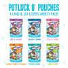 Weruva Grain Free BFF OMG Potluck O' Pouches Variety Pack Pouches For Cats 2.8oz Pouches, Pack of 12