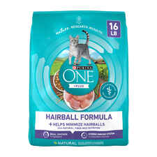 Purina ONE +Plus Hairball Formula Chicken Dry Cat Food-product-tile