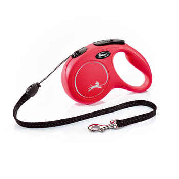 Flexi New Classic Medium Retractable Tape Dog Leash Red 16 ft product detail number 1.0
