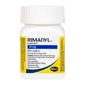 Rimadyl 25 mg Caplets 180 ct product detail number 1.0