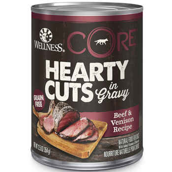 Wellness Core Grain Free Beef Venison for Dogs 12 12.5oz Cans product detail number 1.0