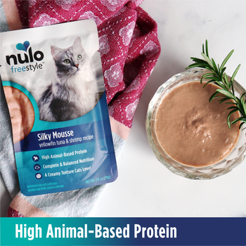 Nulo Freestyle Yellowfin Tuna & Shrimp Silky Mousse Cat Food