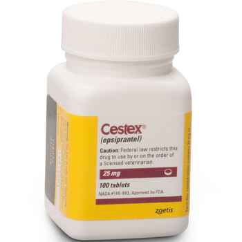 Cestex 25 mg (sold per tablet) product detail number 1.0