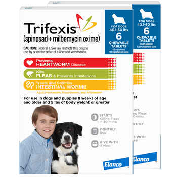 Trifexis 12pk Dog 40.1-60 lbs product detail number 1.0