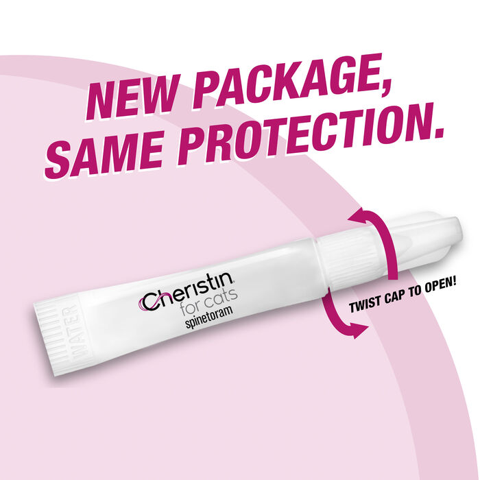 Bundle: Cheristin + Interceptor - Flea & Heartworm Prevention Bundle for Cats product detail number 1.0