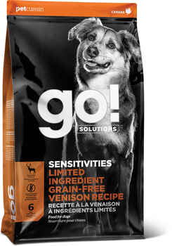 Petcurean GO! Solutions Sensitivities Limited Ingredient Venison Recipe Dry Dog Food 3.5 lb product detail number 1.0