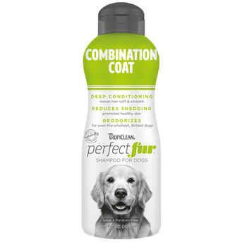 TropiClean PerfectFur Combination Coat Shampoo for Dogs 16 oz product detail number 1.0