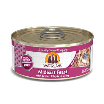 Weruva Mideast Feast With Grilled Tilapia For Cats  5.5-oz cans, Pack of 24 product detail number 1.0