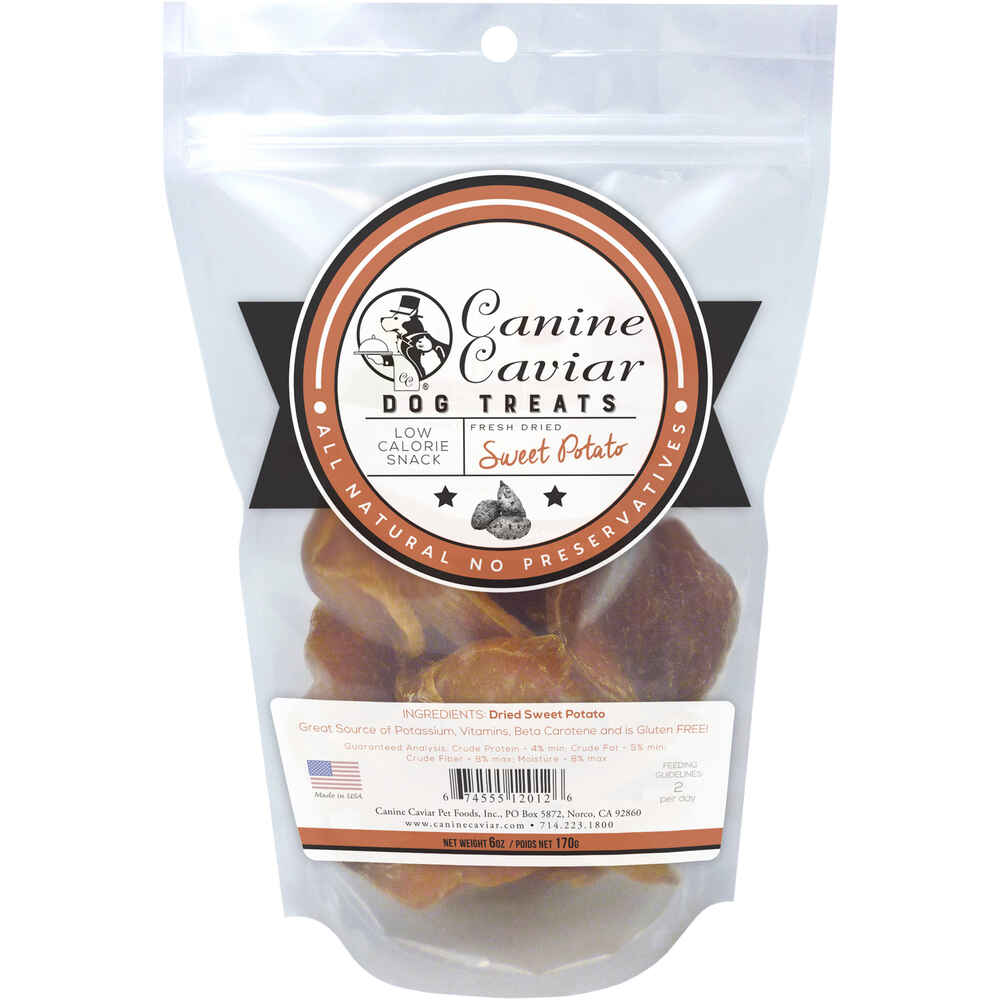 Canine Caviar Dried Sweet Potatoes Treats