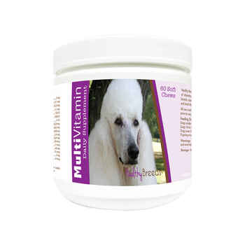 Healthy Breeds Poodle Multi-Vitamin Soft Chews 60ct product detail number 1.0