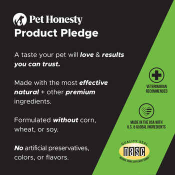 Pet Honesty Grass Green Turkey Flavored Soft Chews Grass Burn & Lawn Protection Supplement for Dogs