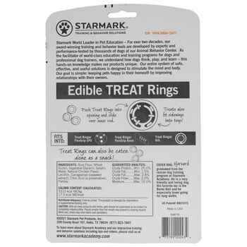 Starmark Edible Rings 1" Dog Treats 16 count