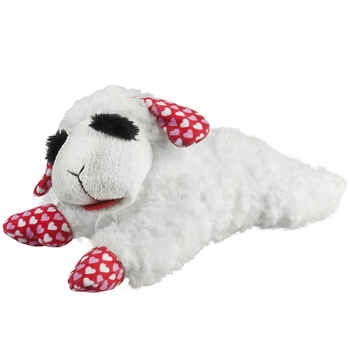 Multipet Valentine’s Day Lamb Chop® Dog Toy 10.5" Dog Toy product detail number 1.0