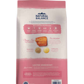 Natural Balance® Limited Ingredient Salmon & Brown Rice Recipe Dry Dog Food 4 lb Bag