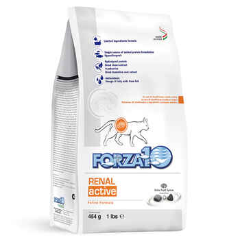Forza10 Nutraceutic Active Kidney Renal Support Diet Dry Cat Food 1 lb Bag product detail number 1.0