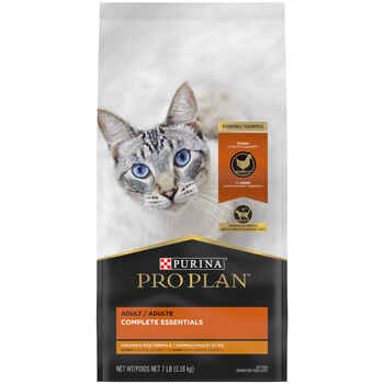 Purina Pro Plan Adult Complete Essentials Chicken & Rice Formula Dry Cat Food 7 lb Bag product detail number 1.0