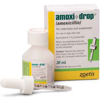 Amoxicillin Drops 50mg/ml 30 ml Bottle product detail number 1.0