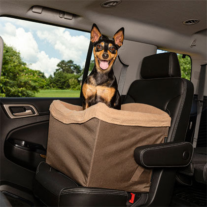 Extra Large PetSafe Solvit Tagalong Deluxe Pet Car Booster Seat for Dogs 