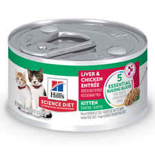Hill's Science Diet Kitten Liver & Chicken Entrée Wet Cat Food-product-tile