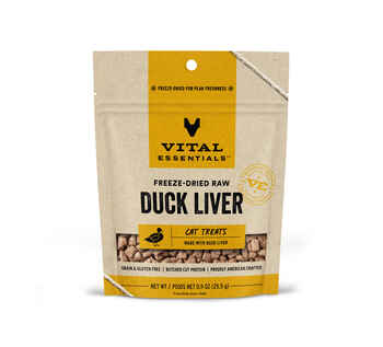 Vital Cat Freeze-Dried Cat Treats Duck Liver 0.9 oz product detail number 1.0