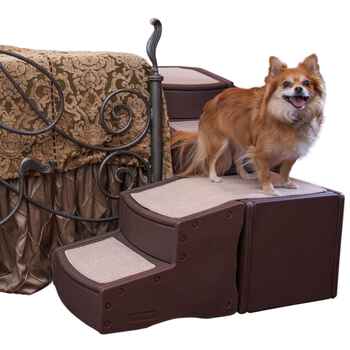 Pet Gear Easy Step Bed Stair for Dogs & Cats - Chocolate product detail number 1.0