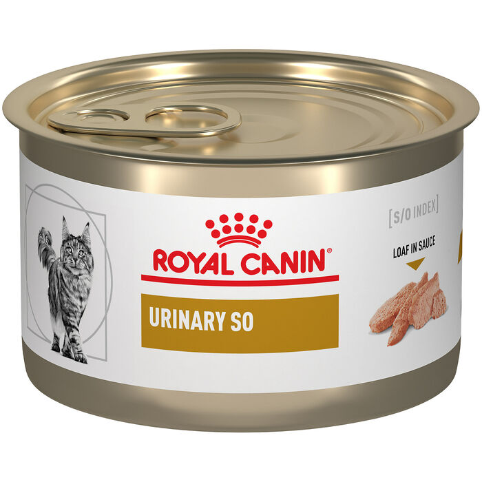 Royal Canin Veterinary Diet Feline Urinary SO Loaf in Sauce Wet Cat Food