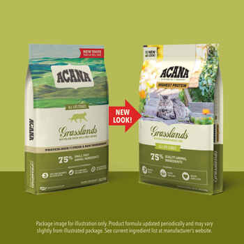 ACANA Grasslands Highest Protein Dry Cat Food 4 lb Bag