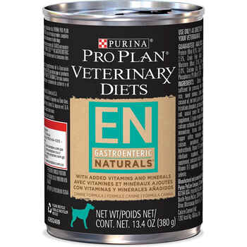 Purina Pro Plan Veterinary Diets EN Gastroenteric Naturals Canine Formula Wet Dog Food - (12) 13.4 oz. Can product detail number 1.0