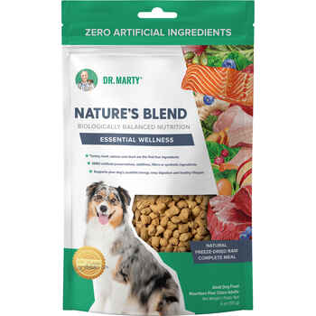 Dr. Marty Nature's Blend Essential Wellness Freeze Dried Raw Dog Food 6 oz. product detail number 1.0