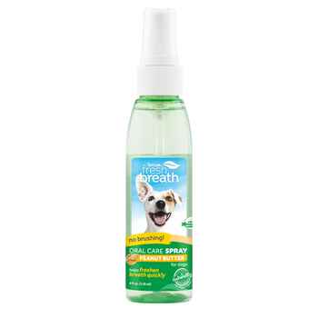 TropiClean Fresh Breath Peanut Butter Oral Care Spray 4 oz product detail number 1.0