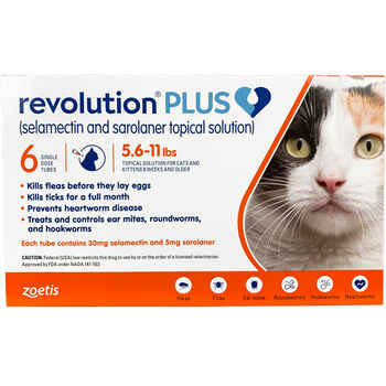 Revolution Plus 5.6-11 lbs 12 pk Orange product detail number 1.0