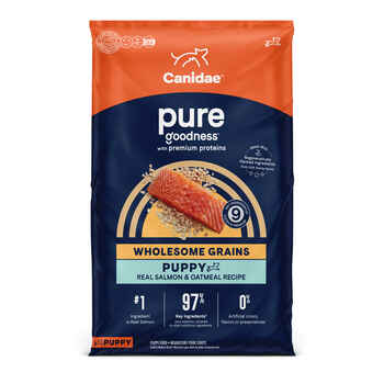 Canidae PURE Wholesome Grains Puppy Salmon & Oatmeal Recipe Dry Dog Food 22 lb Bag product detail number 1.0