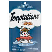 Temptations Savory Salmon Flavor Cat Treats 3oz