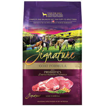 Zignature Goat Limited Ingredient Formula With Probiotics Dry Dog Food 4lb product detail number 1.0