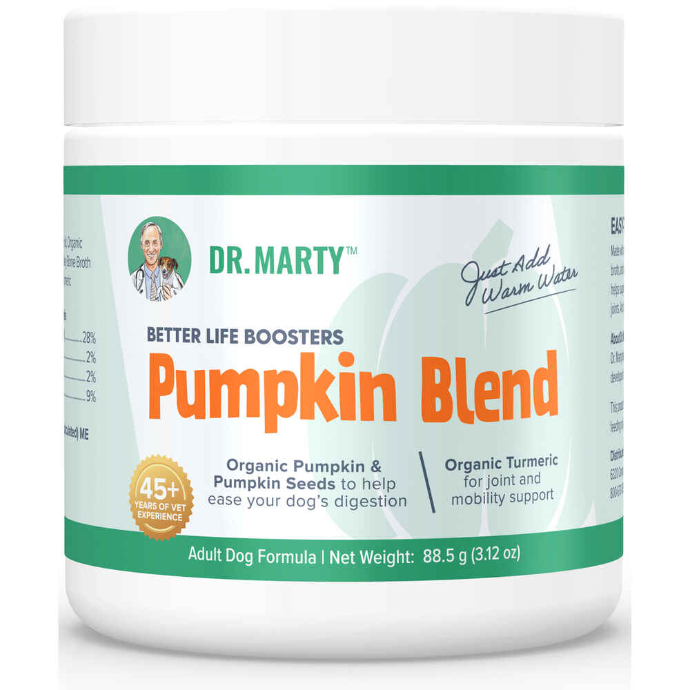 Dr. Marty Better Life Boosters Pumpkin Blend Powdered Supplement for Dogs