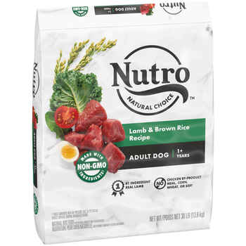 Nutro Natural Choice Adult Lamb & Brown Rice Recipe Dry Dog Food 30 lb Bag