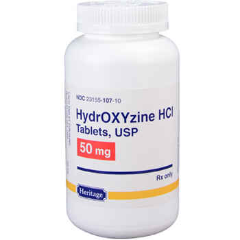 Hydroxyzine HCl 50 mg (sold per tablet) product detail number 1.0