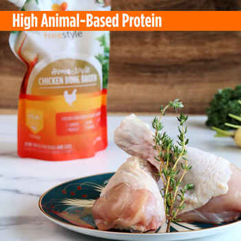Nulo FreeStyle Chicken Bone Broth for Cats and Dogs 2 oz Pack Of 24