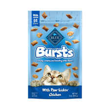 Blue Buffalo BLUE Bursts Paw-Lickin’ Chicken Crunchy & Creamy Cat Treats 2 oz Bag-product-tile