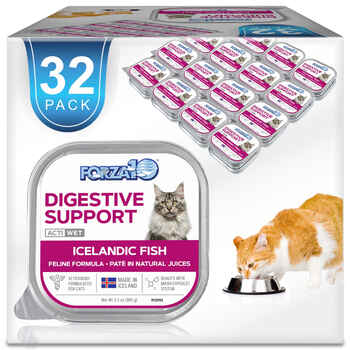 Forza10 Nutraceutic ActiWet Digestive Support Icelandic Fish Recipe Wet Cat Food 3.5 oz - Case of 32 product detail number 1.0