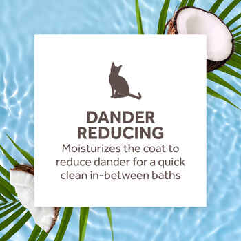 Tropiclean Dander Reducing Waterless Cat Shampoo 7.4 Oz