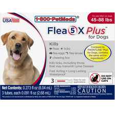 Flea5X Plus 3pk Dogs 45-88 lbs-product-tile