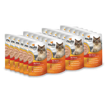 Nulo Freestyle Silky Mousse Chicken & Salmon Recipe Cat Food 24 2.8 oz pack