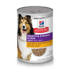 Hill's Science Diet Adult Sensitive Stomach & Skin Chicken & Vegetable Entrée Wet Dog Food-product-tile