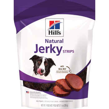 Hill's Natural Jerky Strips with Real Beef Dog Treats - 7.1 oz Bag product detail number 1.0