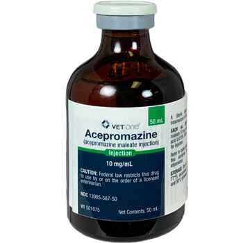 Acepromazine Injection 500 mg/ 50 ml Multi Dose Vial product detail number 1.0