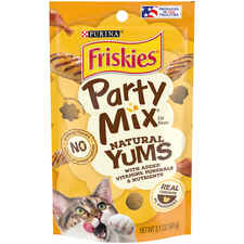 Friskies Party Mix Natural Yums with Real Chicken Cat Treats-product-tile
